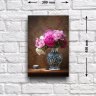 Постер «Натюрморт с пионами в китайской вазе», 30 см х 45 см