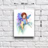 Постер - репродукция «Цветочная фея Ириска», 30 см х 40 см