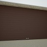 Ворота секционные серии RSD01SС, ширина 2500 мм, высота 2390 мм, коричневые RAL 8017, фактура доска