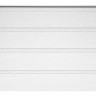 Ворота секционные серии Trend, ширина 2500 мм, высота 2125 мм, белые, фактура S-Гофр